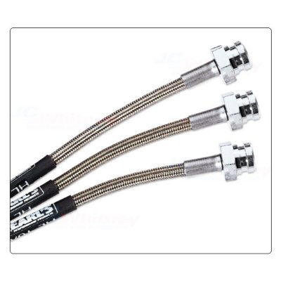 Pro Comp Tires EXTENDED LENGTH BRAIDED STAINLESS STEEL BRAKE LINE KITS 