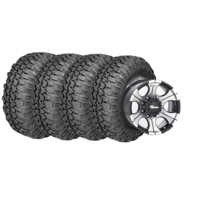Tire Wheel Package on Wheel And Tire Package  Trxus Mt   Radial Tires And Black Dc2 Wheels