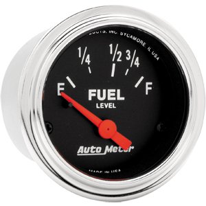 AUTOMETER PRODUCTS TRADITIONAL CHROME GAUGE FUEL LEVEL